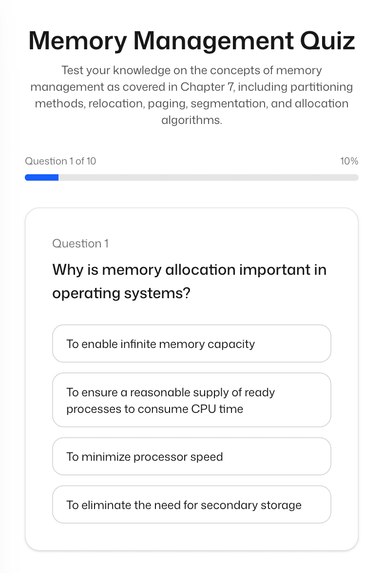 Generated quiz